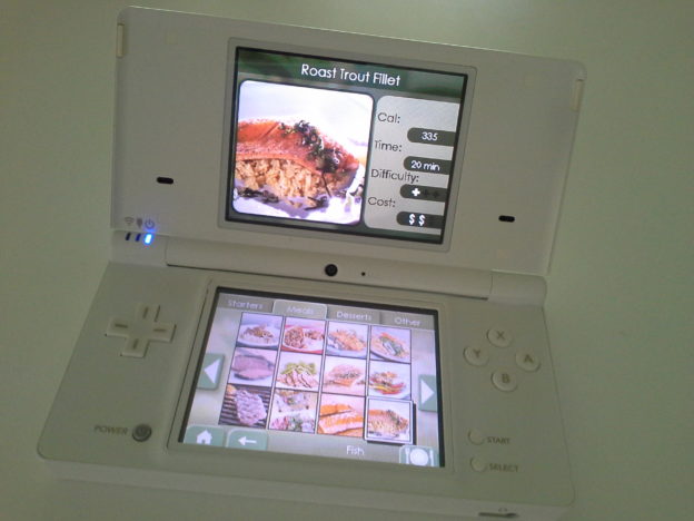 Kochen mit dem Nintendo DS